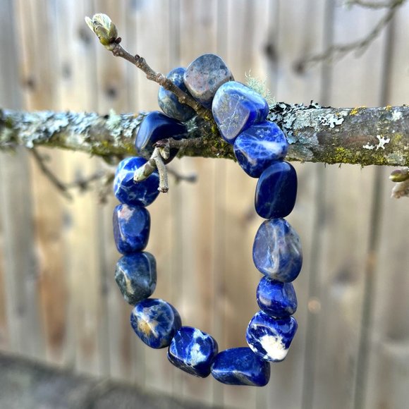 Sodalite Bracelet Handmade - Picture 1 of 3